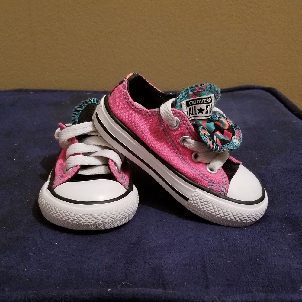 Pink Flip Top Converse